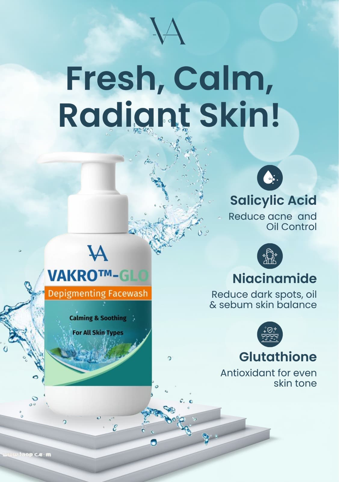 Luxury Depigmenting Face Wash