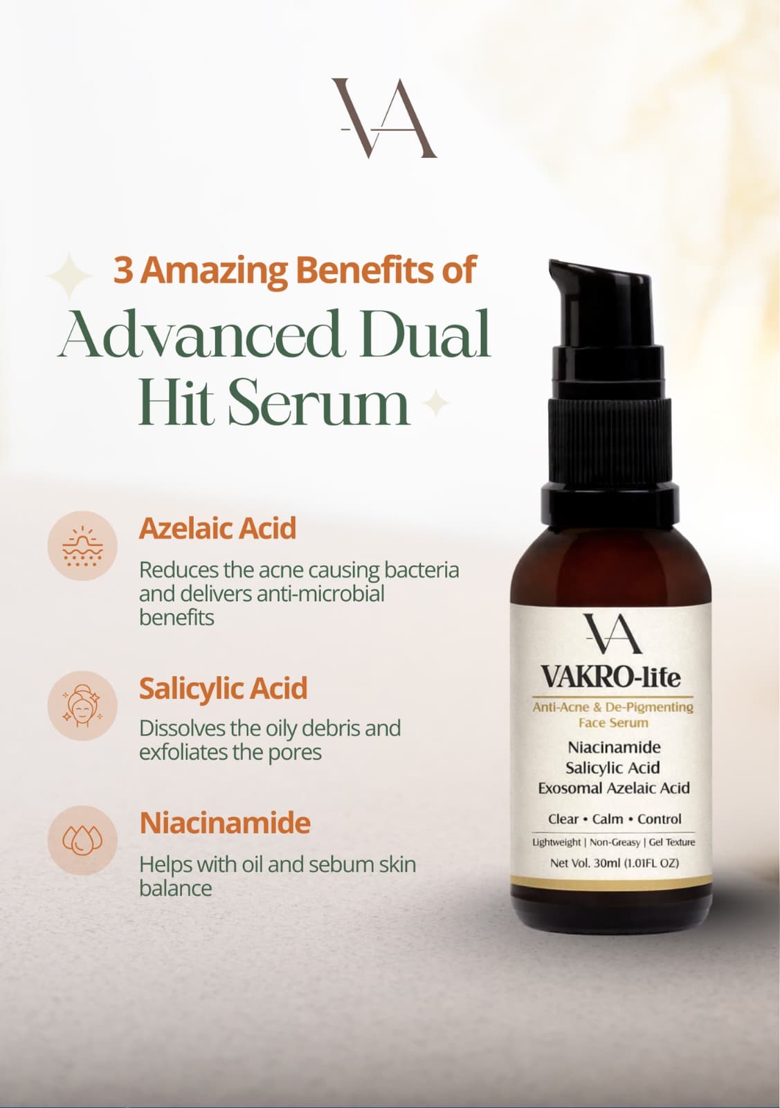 Vakro-lite face serum